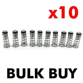 10 x Poppet ventiler med fjeder