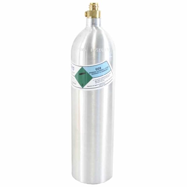 1 kg Sodastream Co2 flaske fyldt med genopfyldning ventilen