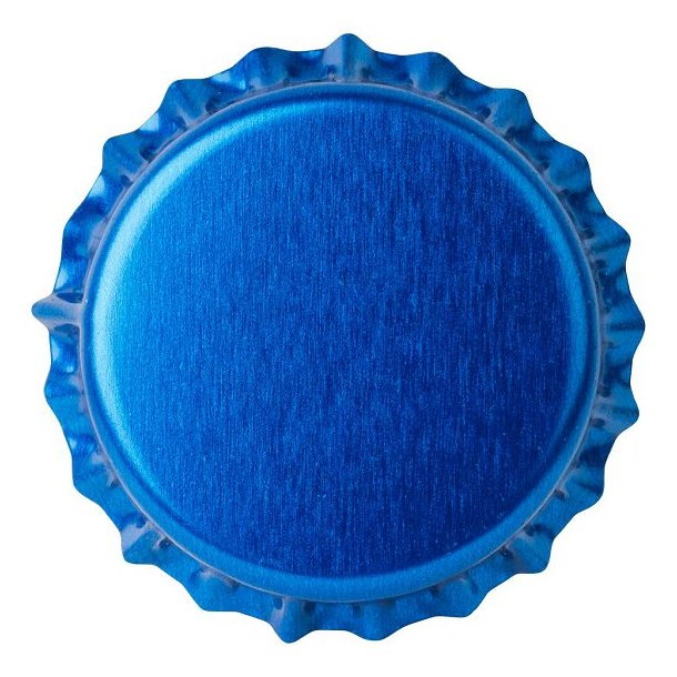 Kapsler Bl� metallic 26 mm 