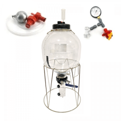 Fermzilla Gen. 3.2 Tri-conical 27L m. plast tryk kit og trykmler