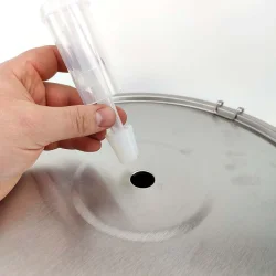 32l konisk jsningstank i rostfritt stl