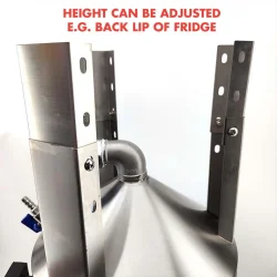 32l konisk jsningstank i rostfritt stl