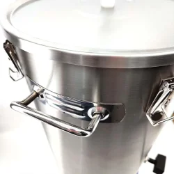 32l konisk jsningstank i rostfritt stl