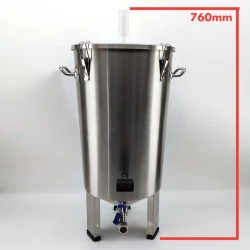 32l konisk jsningstank i rostfritt stl