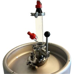 Kegmenter tryk kit med Hop bong