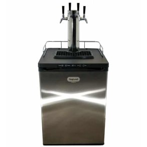 Kegerator X.1 4 Nukatap Gen 2 taphaner med flow kontrol og 4 fustager