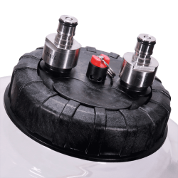 Fermzilla All-Rounder 60L med rustfri stl tryk kit og trykmler