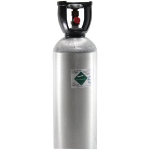 6 kg Co2  Aluminium flaske fyldt (kun til afhentning i butikken)
