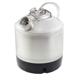 Rostfritt stl Rengringsbehllare 6l med s-koppling