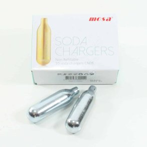 8g Co2 patroner 10 stk u.gevind