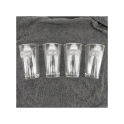 Skittles 4x 0,47 l Amerikansk shaker lglas