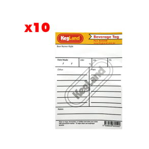 Fustage infoetikett 10 pcs