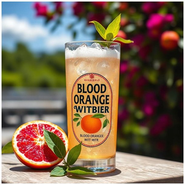 Blood Orange Witbier 25l All-Grain kit