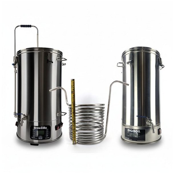 Brewzilla 65 Gen.3.1.1 med plitter och kylaggregat inkl. leverans