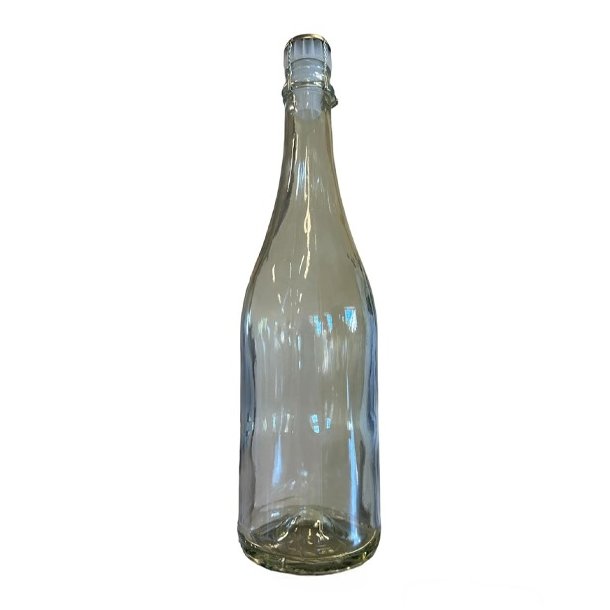 Champagneflaske 0,75 l klar (kun afhentning i butikken)