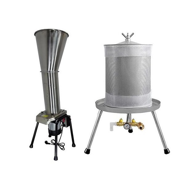 Udlejning Frugtkvrn og 40l Hydropress udlejning