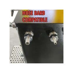 Benchy Glykolkler med to Nuka tap FC haner til 220V Rustfri Stl