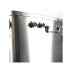 Benchy Glykolkler med to Nuka tap FC haner til 220V Rustfri Stl