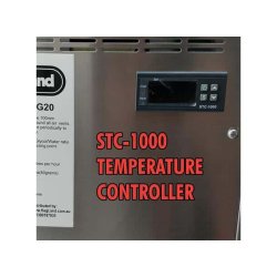 Benchy Glykolkler med to Nuka tap FC haner til 220V Rustfri Stl