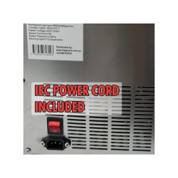 Benchy Glykolkler med to Nuka tap FC haner til 220V Rustfri Stl