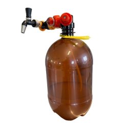 Oxebar 4L Mini keg med Nukatap mini