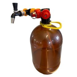 Oxebar 4L Mini keg med Nukatap mini