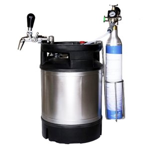 9l Fadlsanlg m. brugt fustage og sodastream Co2 flaske