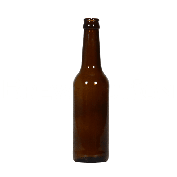 Brun langhals 0,33l glas flasker (24 stk)