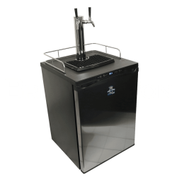 Kegerator X.1 2 Nukatap Gen 2 taphaner m. flow kontrol og 3 brugt fustager,