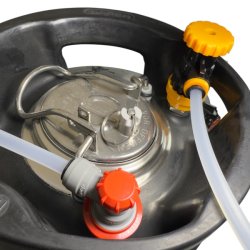 19l fadls (med brugt fustage) anlg med Co2