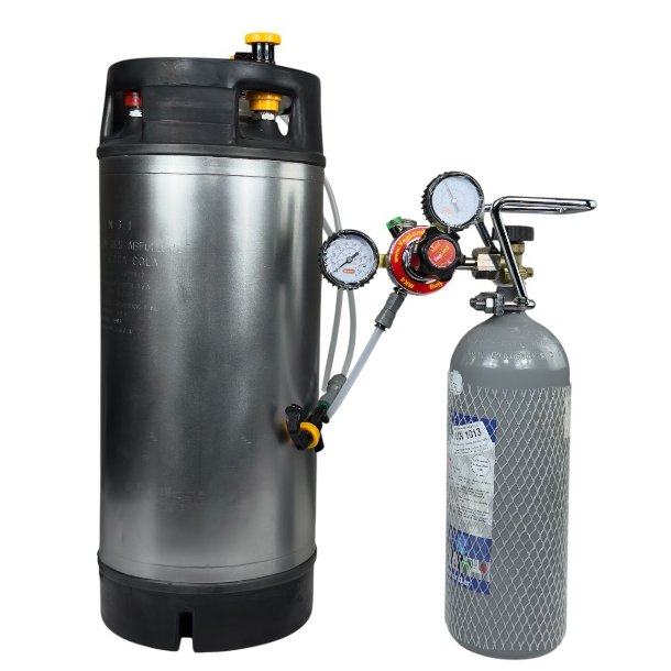 19l fatl (med begagnad fat) system med CO2