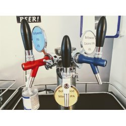 Kegerator skilt holder