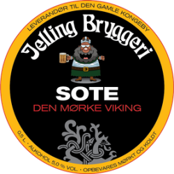 Jelling Bryggeri - Sote, Schwarzbier 25L All grain kit.