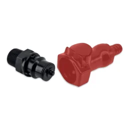 JoinTech-hankoppling med automatisk avst�ngning (Auto Shut Off) x 1/2" BSPT utv�ndig g�nga