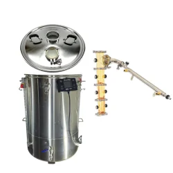 3" PolyPhoenix WRB-3 Copper Bubble Plate Still