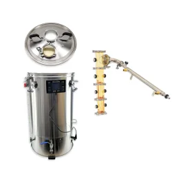 3" PolyPhoenix WRB-3 Copper Bubble Plate Still