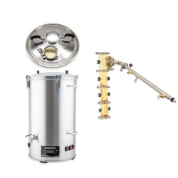 3" PolyPhoenix WRB-3 Copper Bubble Plate Still