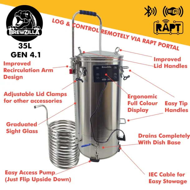 Brewzilla 35 GEN 4.1 RAPT