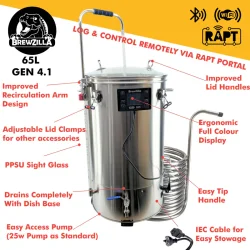 Brewzilla 65L - Gen 4.1 med 25w pump