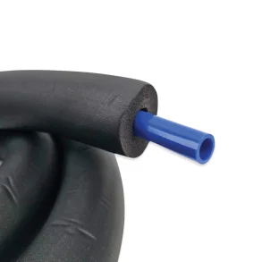Bl� isoleringsslange til glykol, 2 m rulle, 12 mm indvendig/16 mm udvendig diameter � 15 mm tykt skum