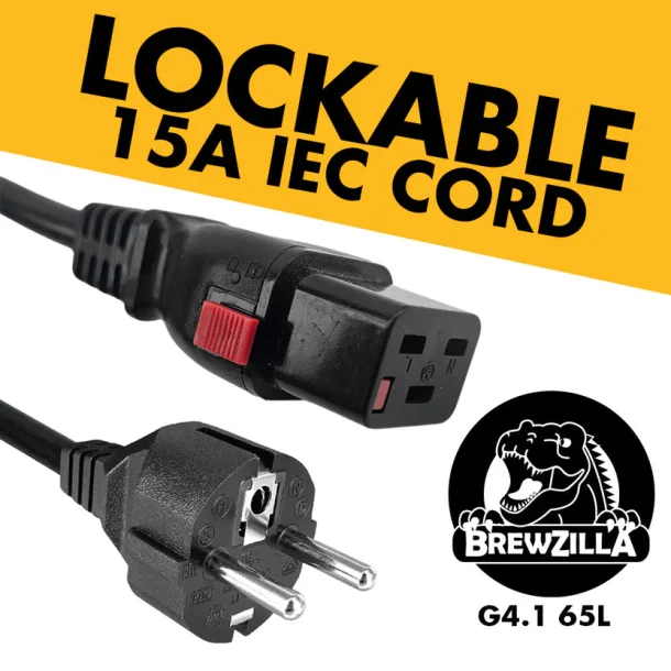 BrewZilla Gen 4 - 15A L�sbar Str�mledning til 65L
