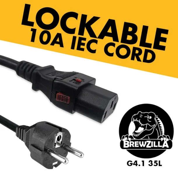 BrewZilla Gen 4 - 10A L�sbar Str�mledning til 35L