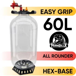 Fermzilla All-Rounder Easy Grip 60l med tryckkit, filter och tryckm�tare