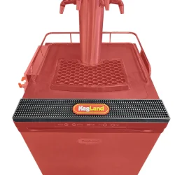 KegLand Premium svart gummi barmatta (590x100mm)