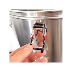 4 klemmer til Brewzilla + Digi boil 35/65