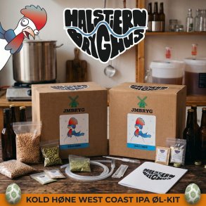 Hadstiern Bryghus Kold H�ne West Coast IPA 20l All Grain Kit