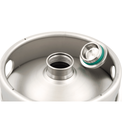 Mini keg 2l rostfritt stl