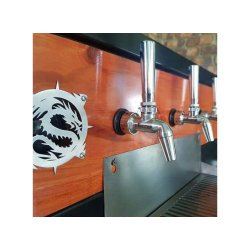 Nukatap Krom rustfri stl