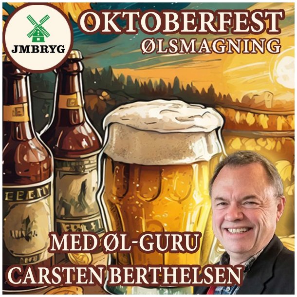 Oktoberfest lsmagning med Carsten Berthelsen hos JMBRYG D. 4 oktober 2024