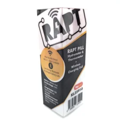 Trdlst Opladet RAPT Pill Hydrometer &amp; Termometer (Formonteret, Rdt Hus)